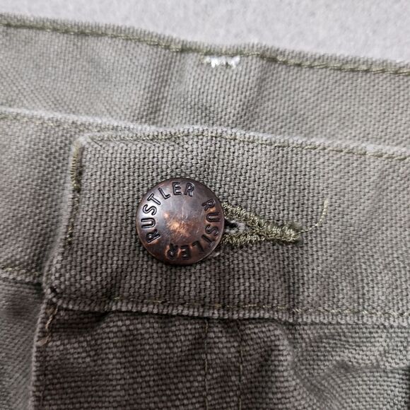 Vintage Rustler Brand Carpenter Cargo Pants Sz 44 - Picture 5 of 14